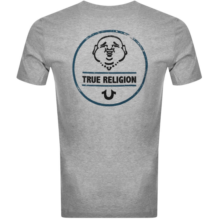 Alternative Image for ProductTrue Religion Buddha Logo T Shirt Grey2
